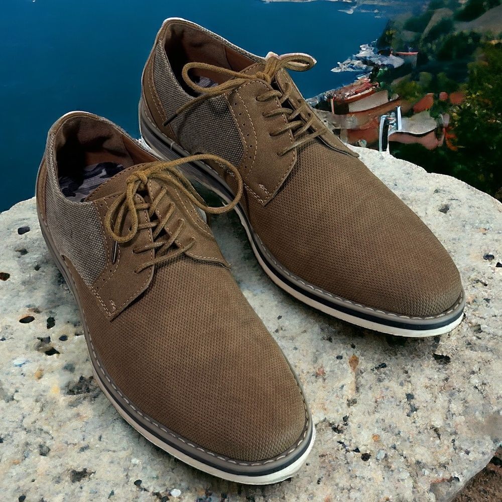 La Milano Canvas Oxfords Mens Size 9.5M